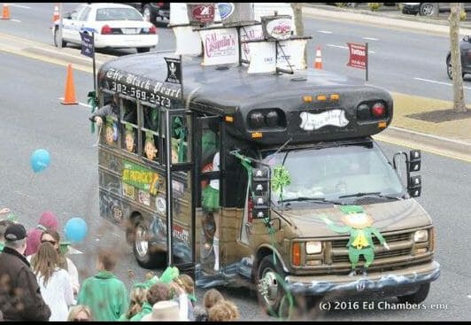 Black Pearl Pirate Party Bus