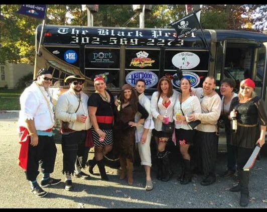 Black Pearl Pirate Party Bus