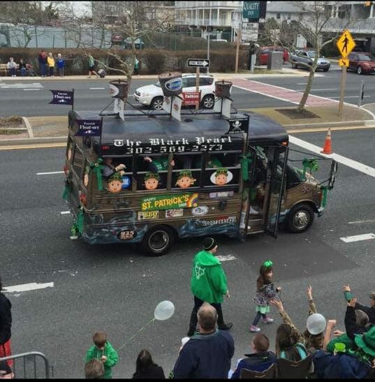 Black Pearl Pirate Party Bus