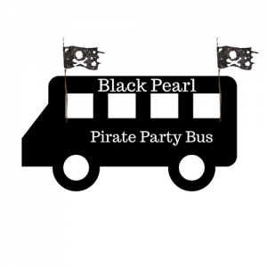 Black Pearl Pirate Party Bus