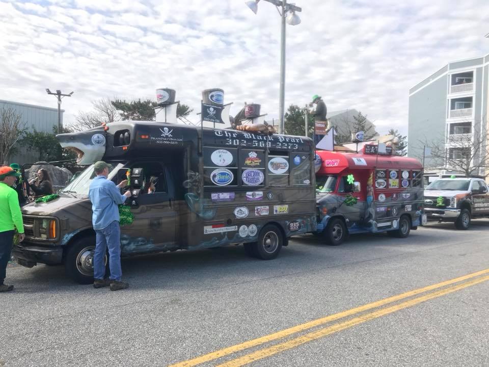 Black Pearl Pirate Party Bus